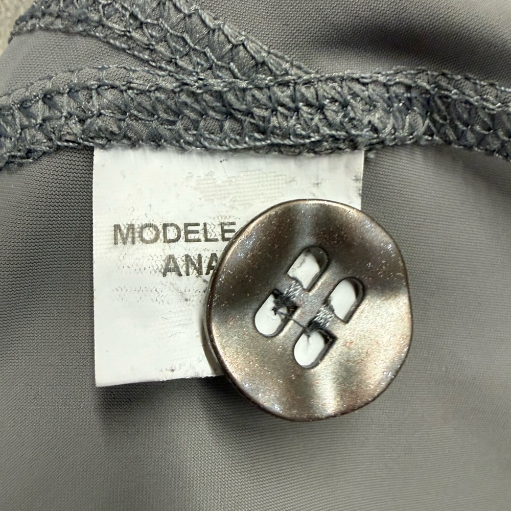 Deca Gray Button-Up Jacket - Picture 6 of 7